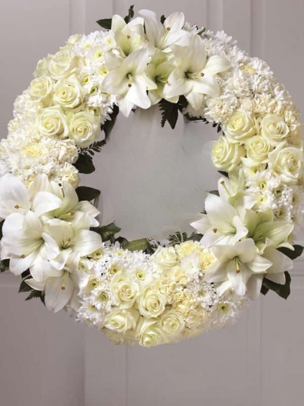 Recuerdo Corona de Flores